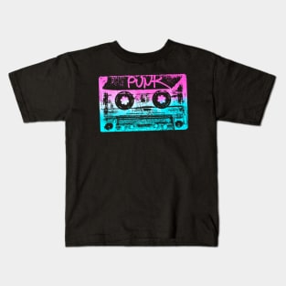 PUNK MIX TAPE Kids T-Shirt